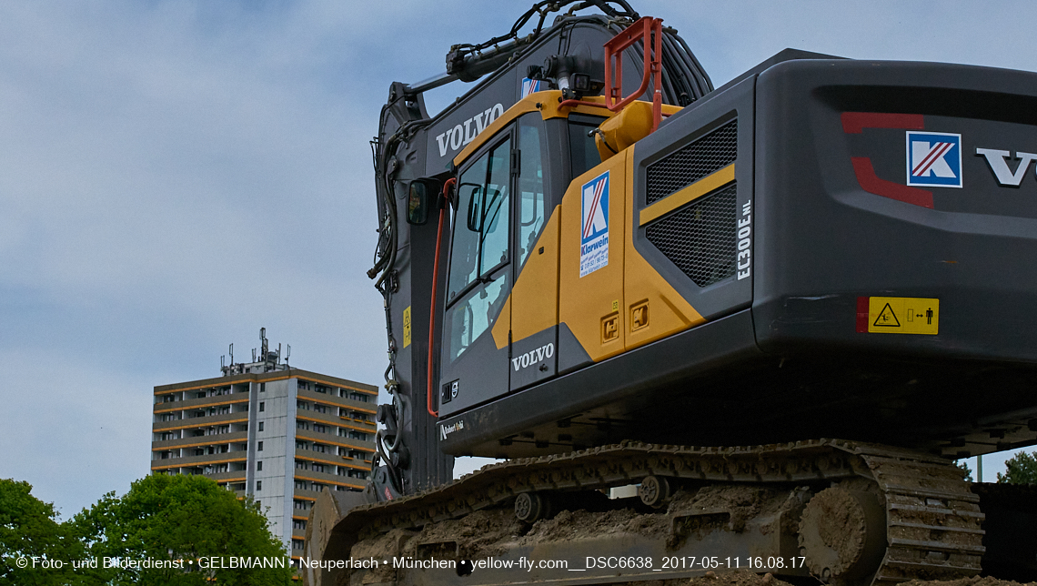 11. Mai 2017 - Grundsteinlegung für die LOGE und dem Kulturquadrat in Neuperlach